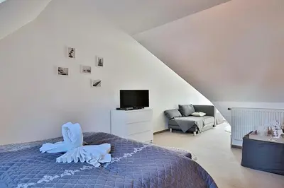 Ein Bett oder Betten in einem Zimmer der Unterkunft Gorch-Fock-Park Haus 57 Gorch-Fock-Park 57 Appartement 23