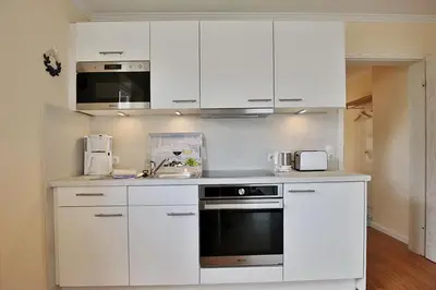 Küche/Küchenzeile in der Unterkunft Gorch-Fock-Park Haus 02 Gorch-Fock-Park 2 Appartement 15