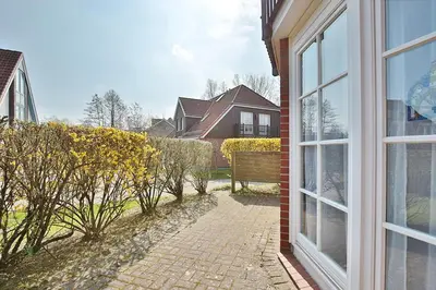 Ein Garten an der Unterkunft Am Rosenhain 9 Am Rosenhain 9 Appartement 3