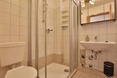 Ein Badezimmer in der Unterkunft Gorch-Fock-Park Haus 02 Gorch-Fock-Park 2 Appartement 10