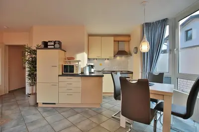 Küche/Küchenzeile in der Unterkunft Gorch-Fock-Straße 16 Gorch-Fock-Str 16 Appartement 1