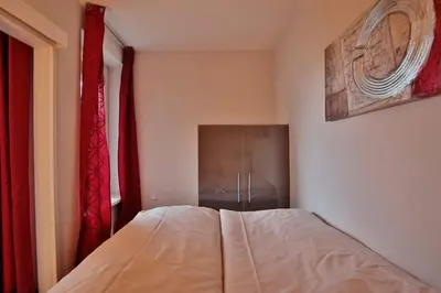 Ein Bett oder Betten in einem Zimmer der Unterkunft Domizil Strandallee 180 Domizil Strandallee 180 Appartement 5