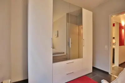Ein Badezimmer in der Unterkunft Domizil Strandallee 180 Domizil Strandallee 180 Appartement 5