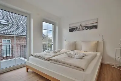 Ein Bett oder Betten in einem Zimmer der Unterkunft Residenz Wolburgstraße 49 Appartement Friedl Wolburgstr 49 Appartement 5