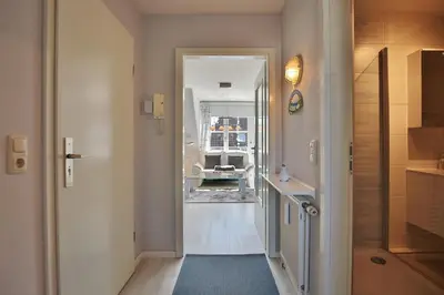 Küche/Küchenzeile in der Unterkunft Im Brook 36-38 Am Elchgrund Appartement 10