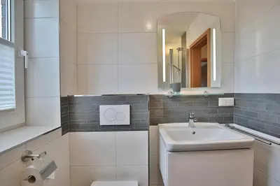Ein Badezimmer in der Unterkunft Am Elchgrund, im Brook 9 Am Elchgrund Im Brook 9 Appartement 01