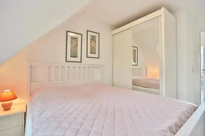 Ein Bett oder Betten in einem Zimmer der Unterkunft Am Elchgrund, im Brook 9 Am Elchgrund Im Brook 9 Appartement 13