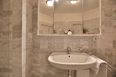 Ein Badezimmer in der Unterkunft Im Brook 36-38 Am Elchgrund Appartement 12