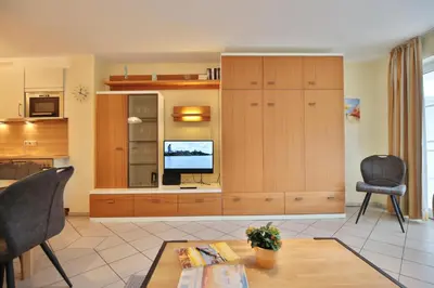 Küche/Küchenzeile in der Unterkunft Gorch-Fock-Park Haus 06 Gorch-Fock-Park 6 Appartement 5