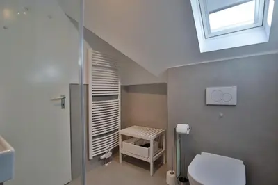 Ein Badezimmer in der Unterkunft Am Rosenhain 6 Am Rosenhain 6 Appartement 4