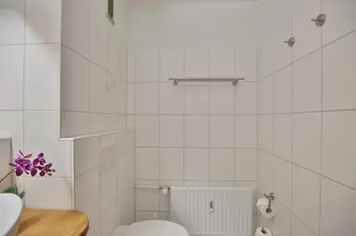 Ein Badezimmer in der Unterkunft Haus Robinson Haus Robinson Appartement 2