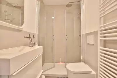 Ein Badezimmer in der Unterkunft Residenz Weedkroog Residenz Weedkroog Appartement 8