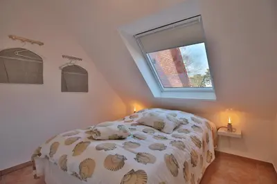 Ein Bett oder Betten in einem Zimmer der Unterkunft Gorch-Fock-Park Haus 57 Gorch-Fock-Park 57 Appartement 26