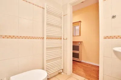 Ein Badezimmer in der Unterkunft Villa am Meer Villa am Meer Strandallee 48 Appartement 07