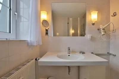 Ein Badezimmer in der Unterkunft Kurparkresidenz-Timmendorfer Strand Kurparkresidenz-Timmendorfer Strand Appartement 25