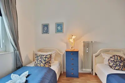 Ein Sitzbereich in der Unterkunft Villa Demory Villa Demory Appartement 6