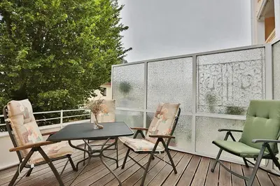 Ein Balkon oder eine Terrasse in der Unterkunft Villa Demory Villa Demory Appartement 6