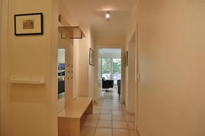 Küche/Küchenzeile in der Unterkunft Moderne Strandvilla Moderne Strandvilla Appartement 2