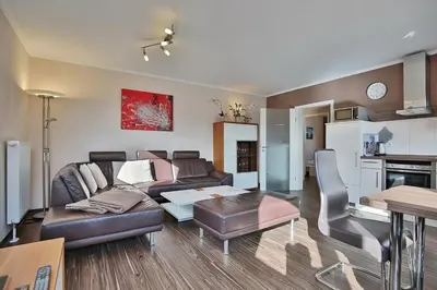 Küche/Küchenzeile in der Unterkunft Residenz Herrenbruchstr Residenz Herrenbruchstraße 5 Appartement 4