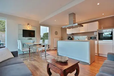 Küche/Küchenzeile in der Unterkunft Residenz Herrenbruchstr Residenz Herrenbruchstraße 5 Appartement 1