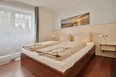 Ein Bett oder Betten in einem Zimmer der Unterkunft Villa Marisol Villa Marisol Appartement 1
