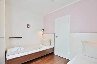 Ein Bett oder Betten in einem Zimmer der Unterkunft Villa Marisol Villa Marisol Appartement 1