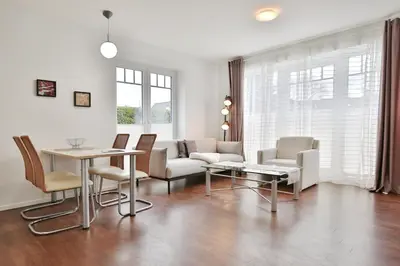 Ein Sitzbereich in der Unterkunft Villa Marisol Villa Marisol Appartement 2