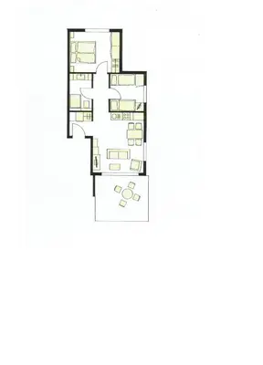 Grundriss der Unterkunft Villa Marisol Villa Marisol Appartement 2