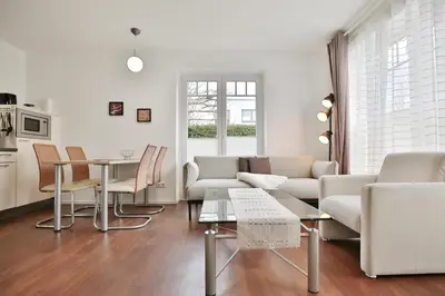 Ein Sitzbereich in der Unterkunft Villa Marisol Villa Marisol Appartement 2