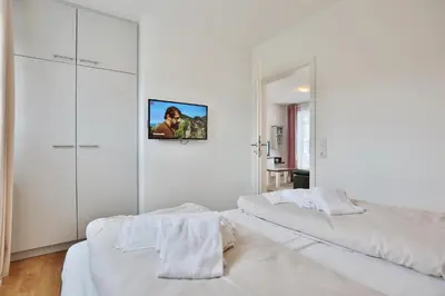 Ein Bett oder Betten in einem Zimmer der Unterkunft Villa Marisol Villa Marisol Appartement 4