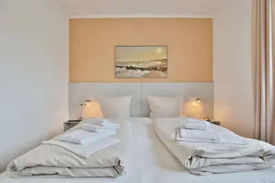 Ein Bett oder Betten in einem Zimmer der Unterkunft Villa Marisol Villa Marisol Appartement 4