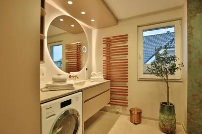 Ein Badezimmer in der Unterkunft Residenz Herrenbruchstr Residenz Herrenbruchstraße 5 Appartement 8