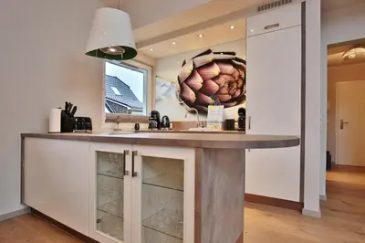 Küche/Küchenzeile in der Unterkunft Residenz Herrenbruchstr Residenz Herrenbruchstraße 5 Appartement 8