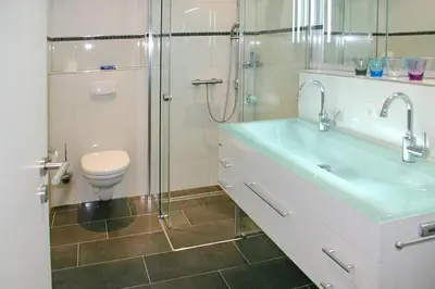 Ein Badezimmer in der Unterkunft Domizil am Meer Domizil am Meer Appartement 18