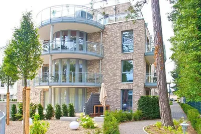 Ein Garten an der Unterkunft Domizil am Meer Domizil am Meer Appartement 18