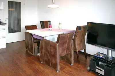TV/Unterhaltungsangebot in der Unterkunft Domizil am Meer Domizil am Meer Appartement 18