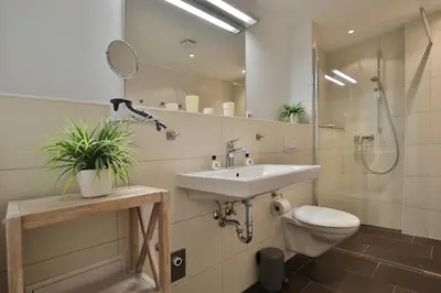 Ein Badezimmer in der Unterkunft Domizil am Meer Domizil am Meer Appartement 13