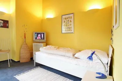 TV/Unterhaltungsangebot in der Unterkunft Feriendomizil Birkenallee Feriendomizil Birkenallee Appartement 13