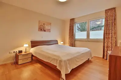 Ein Bett oder Betten in einem Zimmer der Unterkunft Villa Mér Baltique Villa Mér Baltique Appartement 20