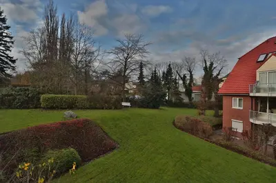 Ein Garten an der Unterkunft Wohnpark am Mühlenteich Wohnpark am Mühlenteich Appartement 32