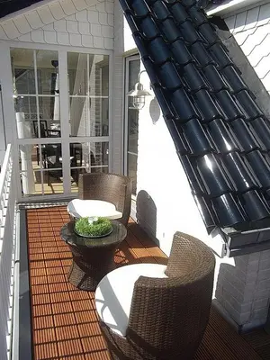 Ein Sitzbereich in der Unterkunft Bädervilla Bergstraße 30 Bädervilla Bergstraße Appartement 9