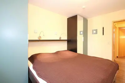 Ein Bett oder Betten in einem Zimmer der Unterkunft Am Elchgrund, im Brook 9 Am Elchgrund Im Brook 9 Appartement 07