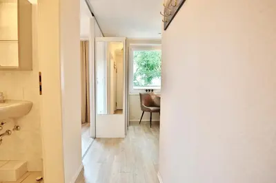 Ein Badezimmer in der Unterkunft Haus Meeresrauschen Haus Meeresrauschen Appartement 8
