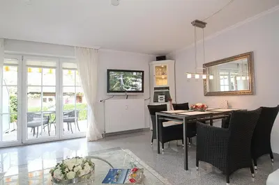 TV/Unterhaltungsangebot in der Unterkunft Domizil Gartenstraße Domizil Gartenstraße 4 Appartement 2