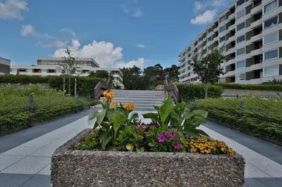 Ein Garten an der Unterkunft Carpe Diem Carpe Diem Appartement 161
