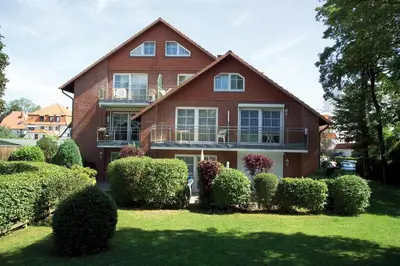 Ein Garten an der Unterkunft Gorch-Fock-Park Haus 02 Gorch-Fock-Park 2 Appartement 13
