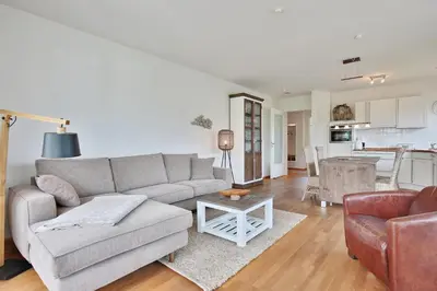 Ein Sitzbereich in der Unterkunft Die Wolburg Die Wolburg Appartement 8
