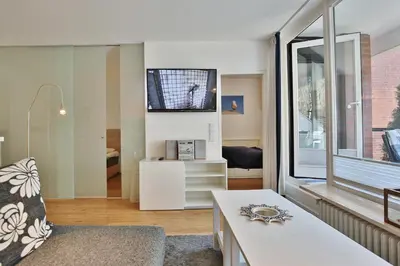 TV/Unterhaltungsangebot in der Unterkunft Strandresidenz Timmendorfer Strand Strandresidenz Appartement 101