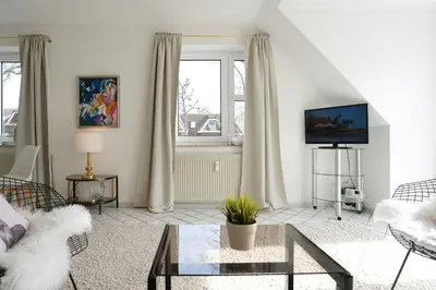 TV/Unterhaltungsangebot in der Unterkunft Ferienappartement Wohldstr 11 Ferienappartement Wohldstr 11 Appartement 4