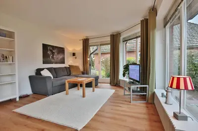Ein Sitzbereich in der Unterkunft Am Rosenhain 8 Am Rosenhain 8 Appartement 2